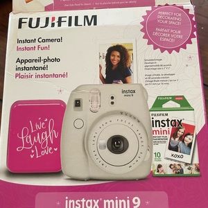 Fuji Instax mini 9 camera with goodies!